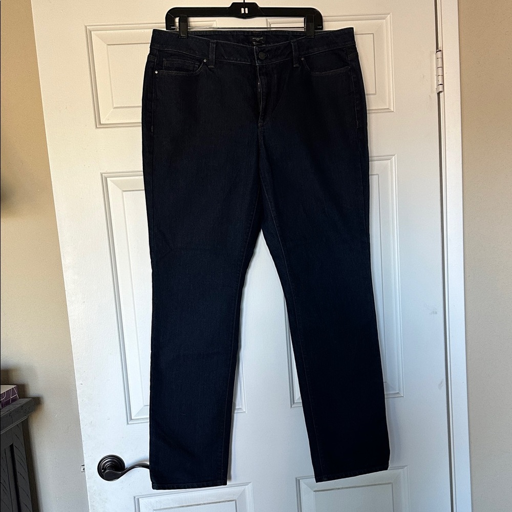Ann Taylor Curvy Fit Dark Blue Jeans